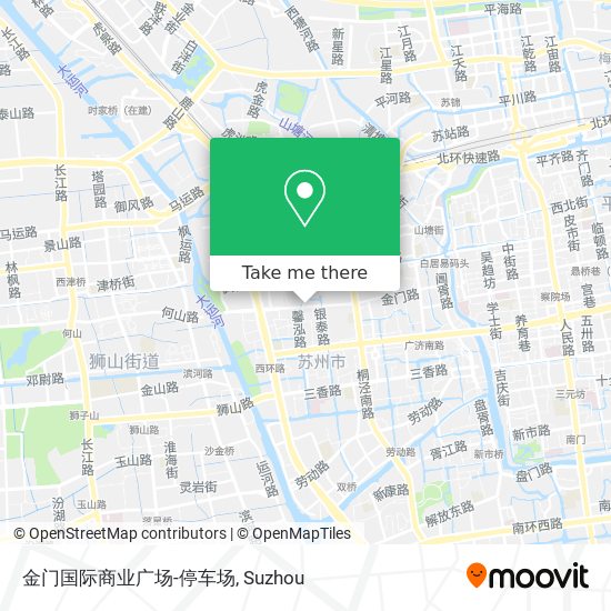 金门国际商业广场-停车场 map