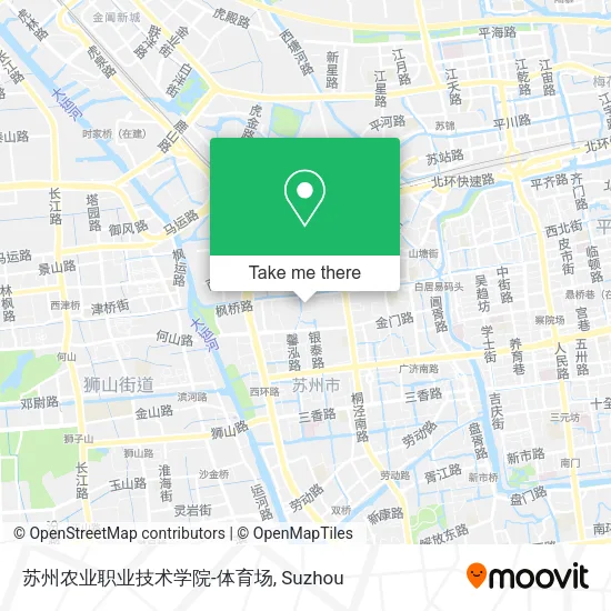 苏州农业职业技术学院-体育场 map