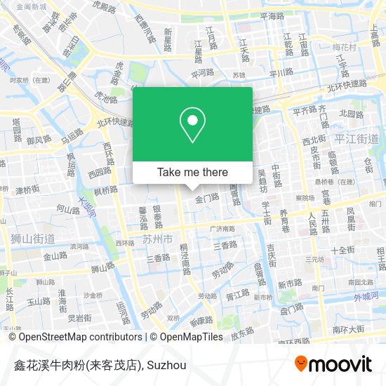 鑫花溪牛肉粉(来客茂店) map