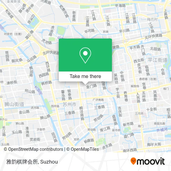 雅韵棋牌会所 map