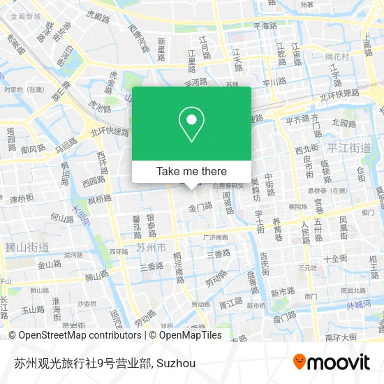 苏州观光旅行社9号营业部 map