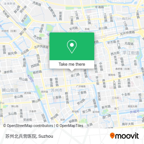 苏州北兵营医院 map