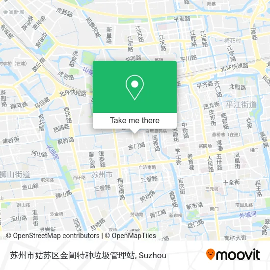 苏州市姑苏区金阊特种垃圾管理站 map