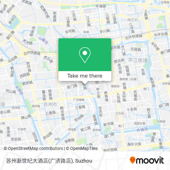 苏州新世纪大酒店(广济路店) map