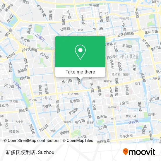 新多氏便利店 map