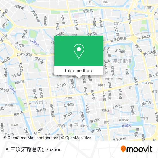 杜三珍(石路总店) map