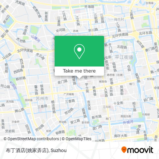 布丁酒店(姚家弄店) map