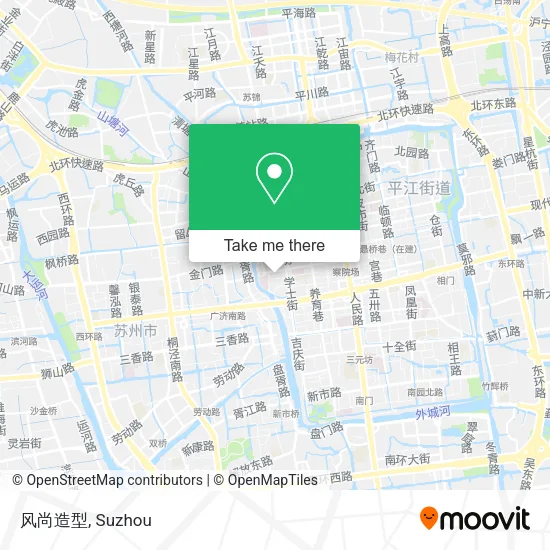 风尚造型 map