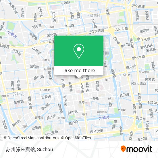 苏州缘来宾馆 map