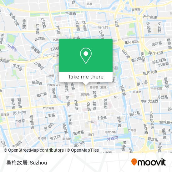 吴梅故居 map