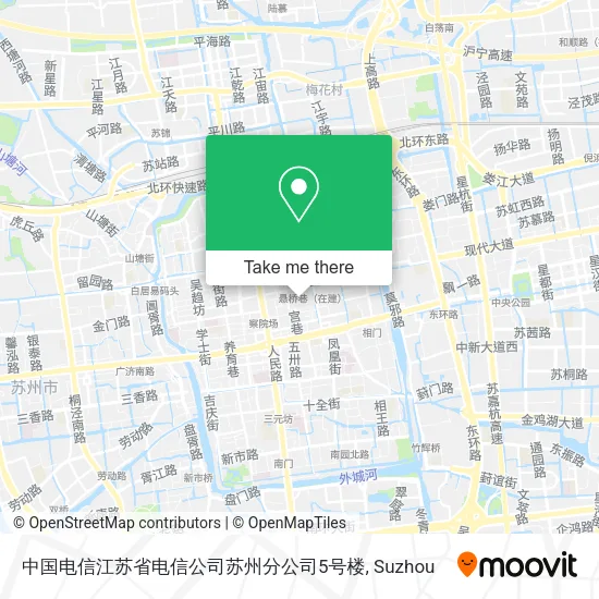 中国电信江苏省电信公司苏州分公司5号楼 map