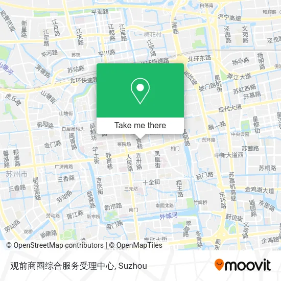 观前商圈综合服务受理中心 map
