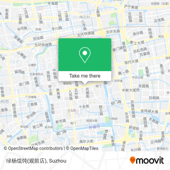 绿杨馄饨(观前店) map