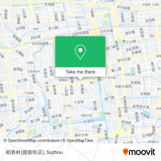 稻香村(观前街店) map