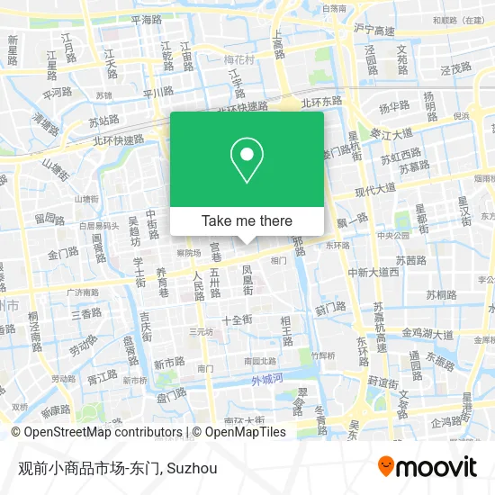 观前小商品市场-东门 map