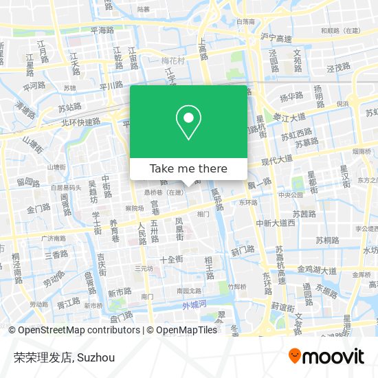 荣荣理发店 map