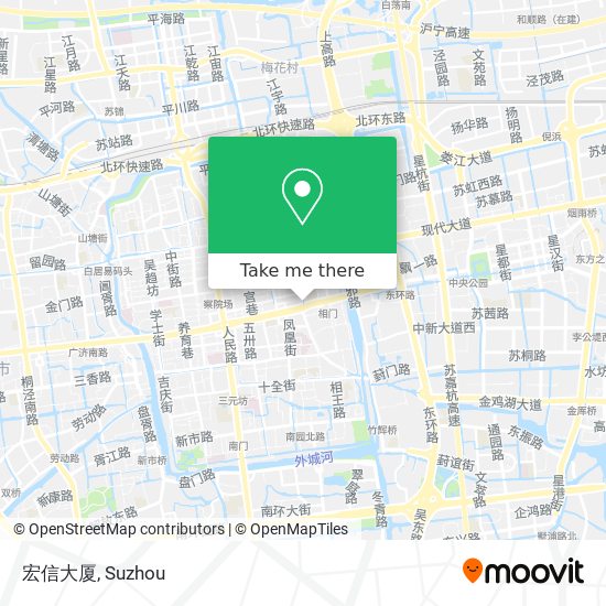 宏信大厦 map