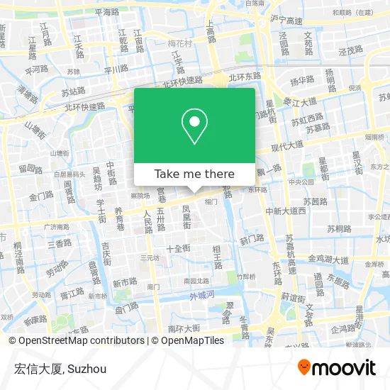 宏信大厦 map