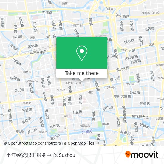 平江经贸职工服务中心 map