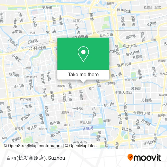 百丽(长发商厦店) map