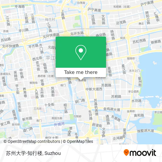 苏州大学-知行楼 map