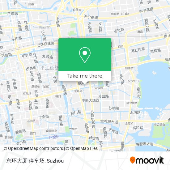 东环大厦-停车场 map