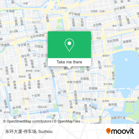 东环大厦-停车场 map