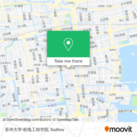 苏州大学-机电工程学院 map