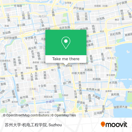 苏州大学-机电工程学院 map