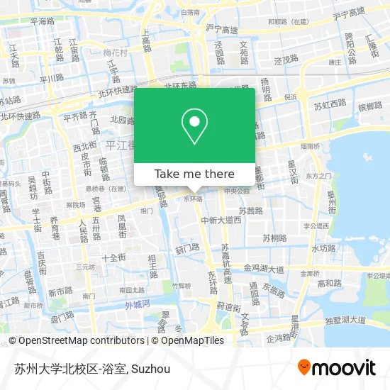 苏州大学北校区-浴室 map