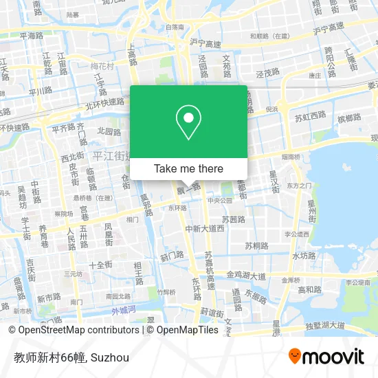 教师新村66幢 map