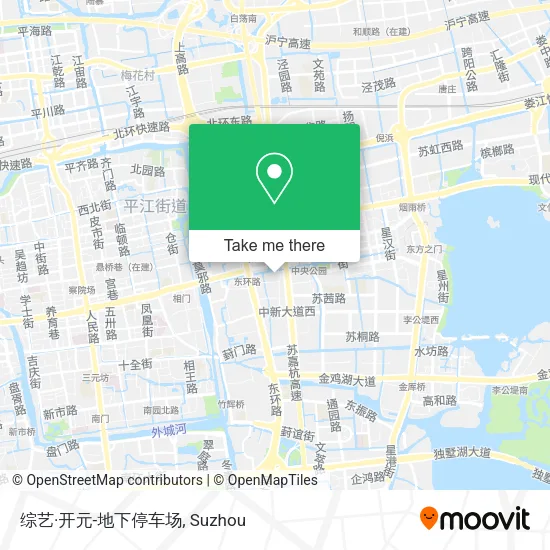 综艺·开元-地下停车场 map