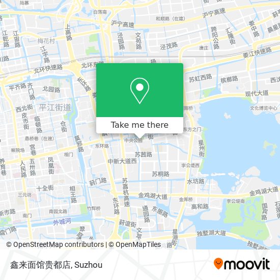 鑫来面馆贵都店 map