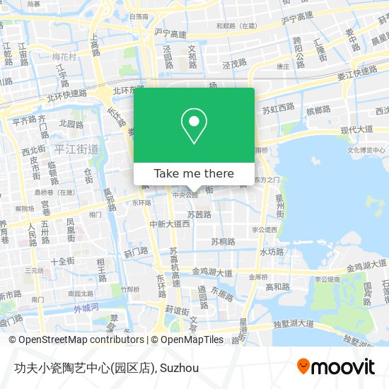 功夫小瓷陶艺中心(园区店) map