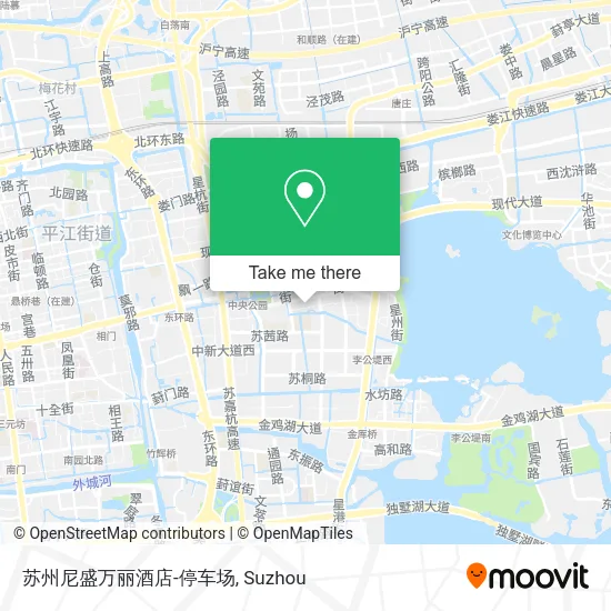 苏州尼盛万丽酒店-停车场 map
