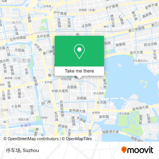 停车场 map