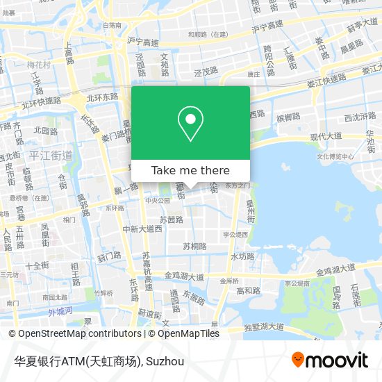 华夏银行ATM(天虹商场) map