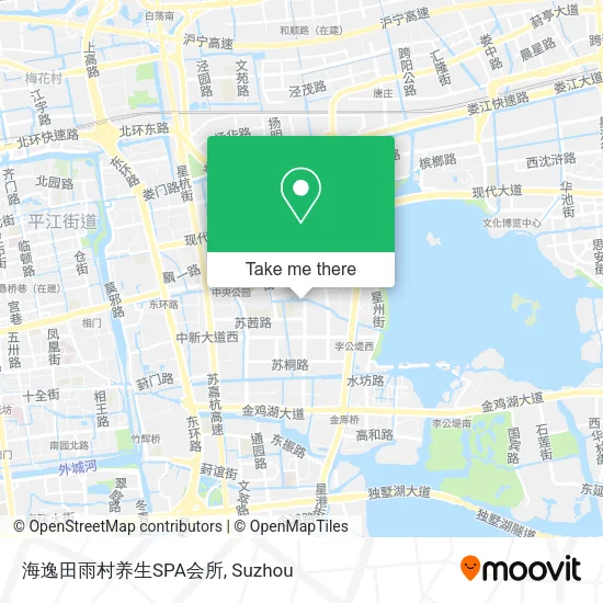 海逸田雨村养生SPA会所 map