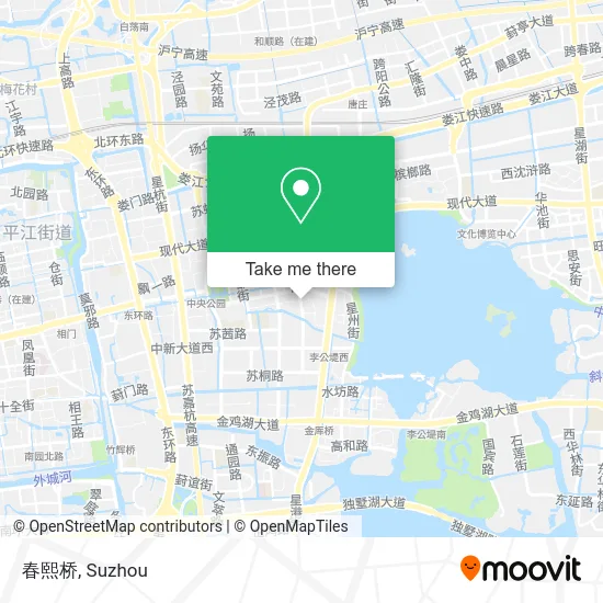 春熙桥 map