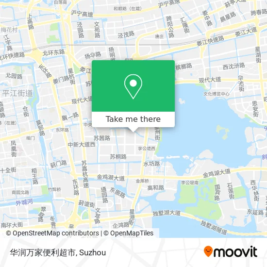 华润万家便利超市 map