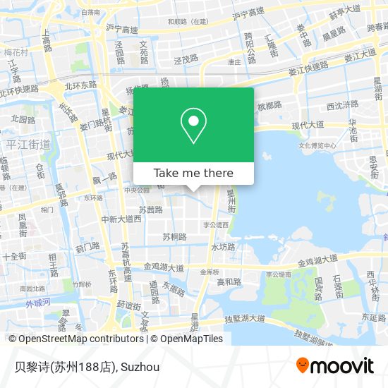 贝黎诗(苏州188店) map