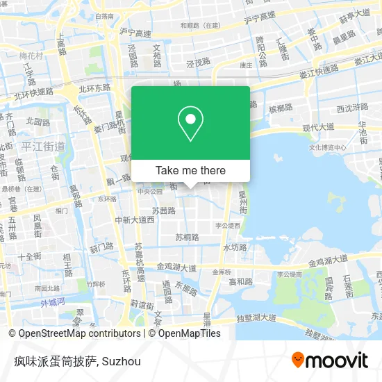 疯味派蛋筒披萨 map