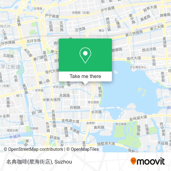 名典咖啡(星海街店) map
