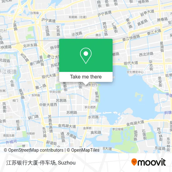 江苏银行大厦-停车场 map