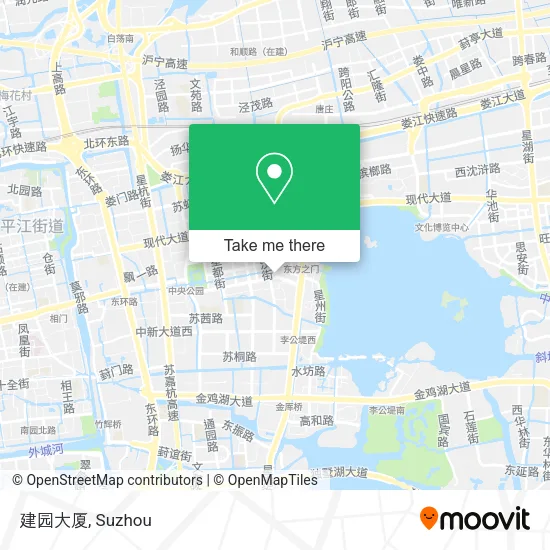 建园大厦 map