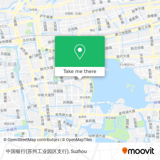 中国银行(苏州工业园区支行) map