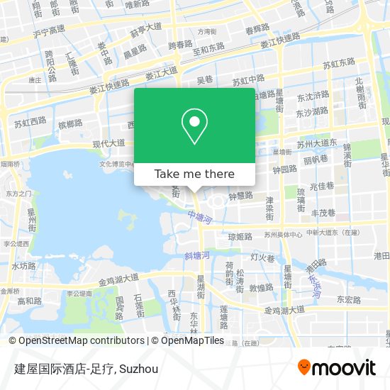 建屋国际酒店-足疗 map