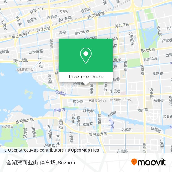 金湖湾商业街-停车场 map