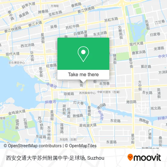 西安交通大学苏州附属中学-足球场 map