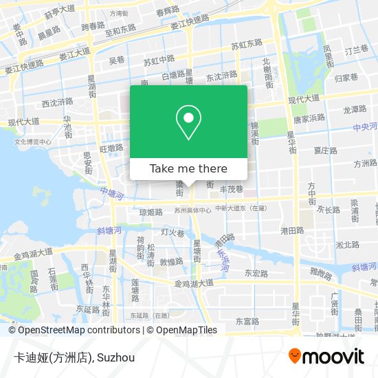 卡迪娅(方洲店) map